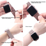 Apple Watch Milanese Strap + Case for all series (38/40/42/44mm)