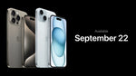 Apple iPhone 15/ iPhone 15 Pro/ 15 Pro Max (DUAL PHYSICAL SIM)