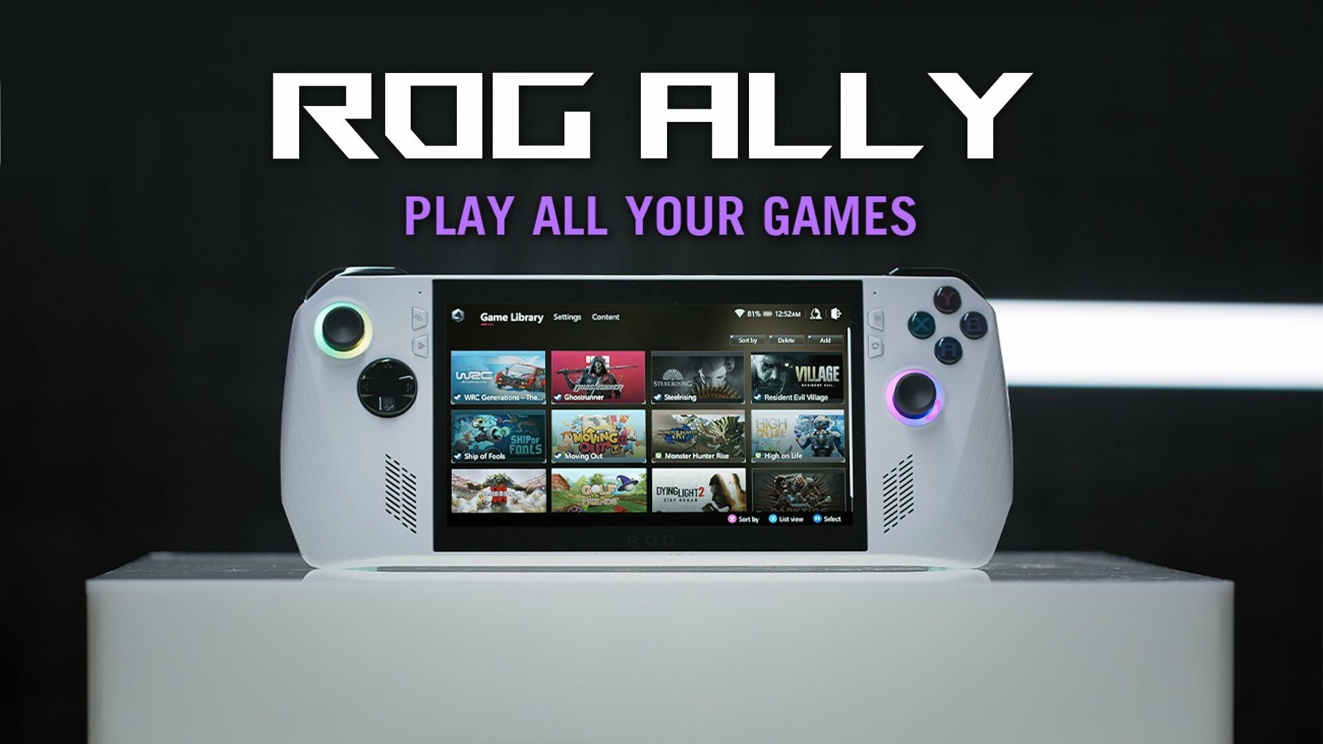 Asus ROG Ally Handheld Gaming Console (16/512GB)