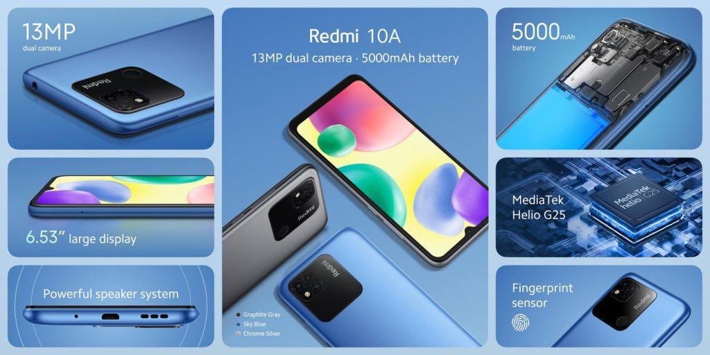 Xiaomi Redmi 10A (3/64GB)