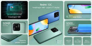 Xiaomi Redmi 10C 6.7" (4/128GB)